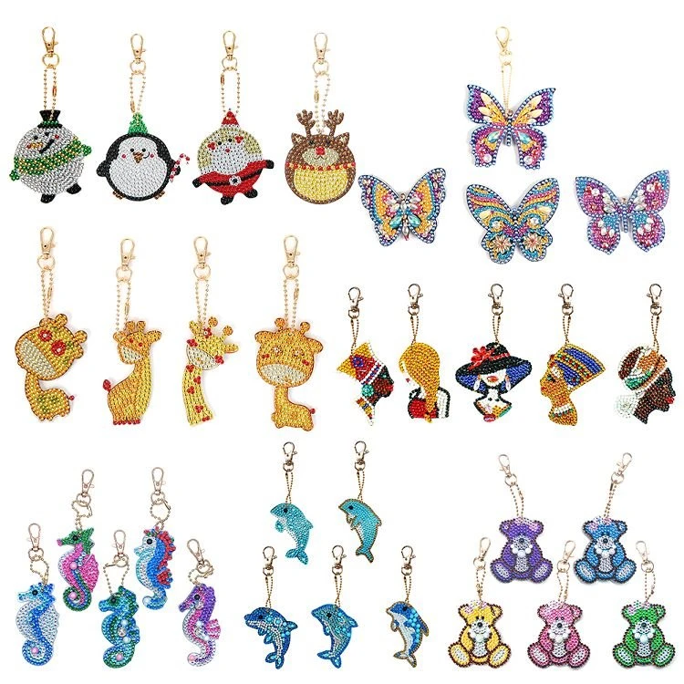 Diamond Painting Key Chain