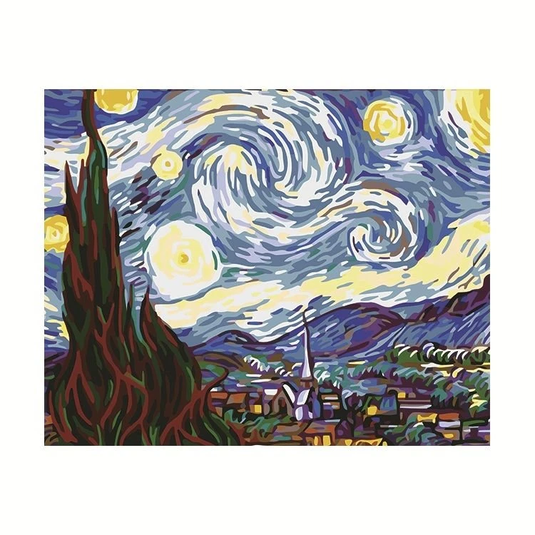 Famous Paint By Numbers for Adults