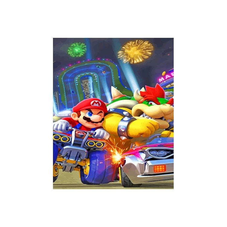 Mario Diamond Art