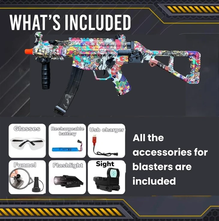 Electric Gel Ball Blaster Mp5