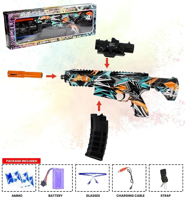 Electric M416 Gel Ball Blaster