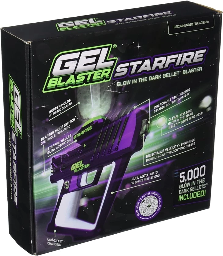 Gel Blaster Purple Gun