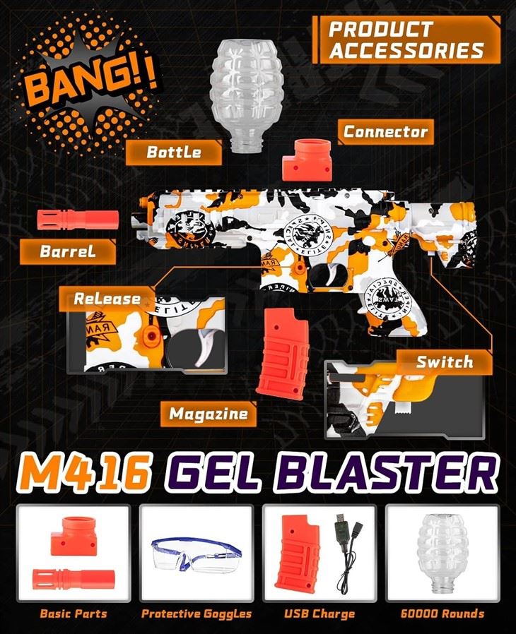 M416 Gel Ball Blaster