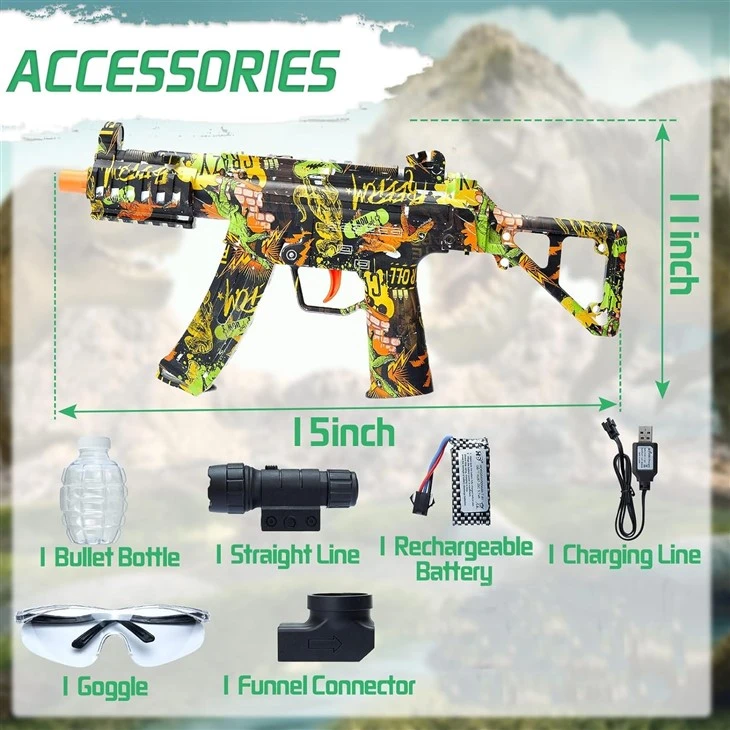Mp5 Electric Gel Ball Blaster