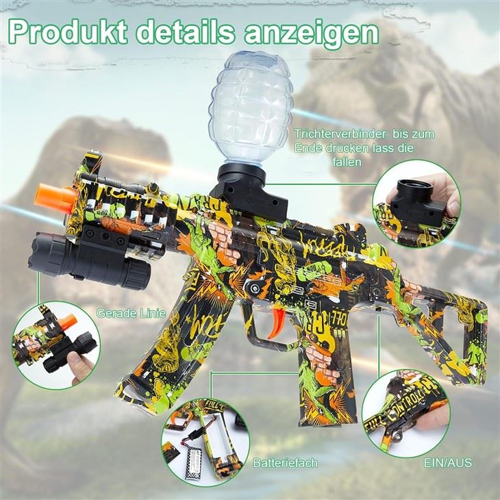 Mp5 Electric Gel Ball Blaster